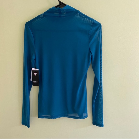 Guess "Forbidden Sea Corbin" mesh top NWT - Picture 6 of 6